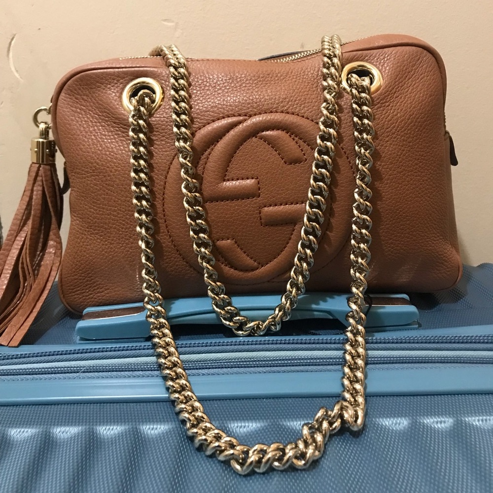 Authentic Gucci GG Soho Bag